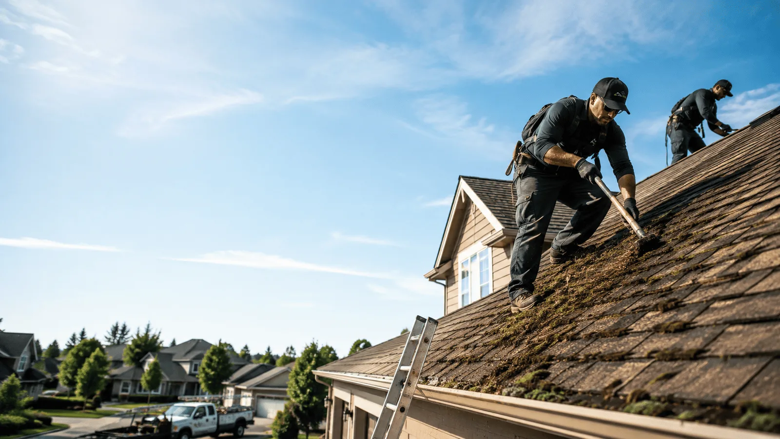 Roof Moss Removal in Fanshawe, OK near me